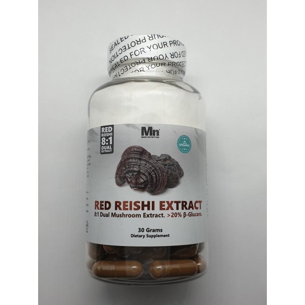 Nammex Reishi Dual 8:1 Extract 60 capsules x 500mg (30g)